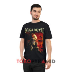Vintage Megadeth Fighter Pilot Black T shirt