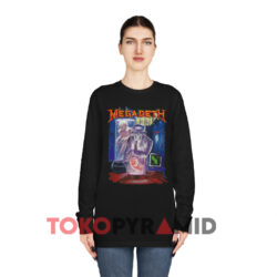 Vintage Megadeth Hangar 18 Shirt 4 Vintage Megadeth Hangar 18 Black Long sleeved
