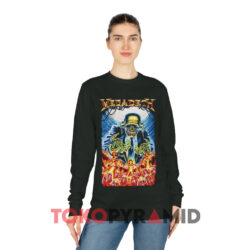 Vintage Megadeth Nuke Kids Vic Shirt 4 Vintage Megadeth Nuke Kids Vic Black Long sleeved