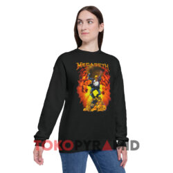 Vintage Megadeth Oxidation Of The Nations Shirt 3 Vintage Megadeth Oxidation Of The Nations Black Sweatshirt Front