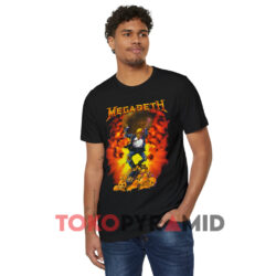 Vintage Megadeth Oxidation Of The Nations Black T shirt Front