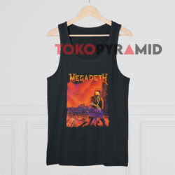 Vintage Megadeth Peace Sells Album Black TanK Top