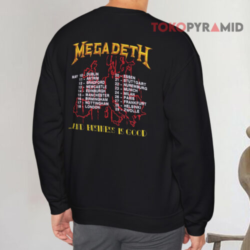 Vintage Megadeth Peace Sells But Who’s Buying Sweatshirt Back