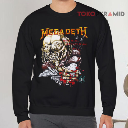 Vintage Megadeth Peace Sells But Who’s Buying Sweatshirt Front