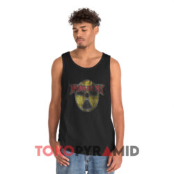 Vintage Megadeth Radioactive Nuclear Logo Black Tank Top