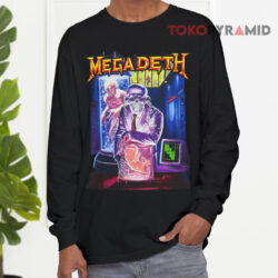 Vintage Megadeth Rust In Peace World Tour Shirt 4 Vintage Megadeth Rust In Peace World Tour Long sleeved