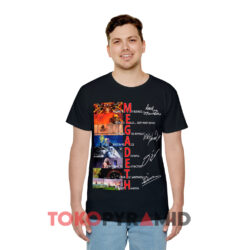 Vintage Megadeth Signatures Black T shirt