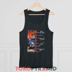 Vintage Megadeth Signatures Shirt 2 Vintage Megadeth Signatures Black Tank Top