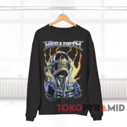 Vintage Megadeth Skeleborg Black Sweatshirt