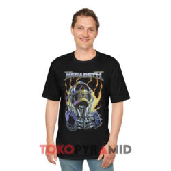 Vintage Megadeth Skeleborg Black T shirt