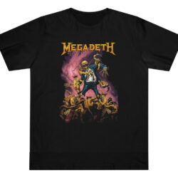 Vintage Megadeth Vic Goes To Hell 1991 T shirt