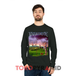 Vintage Megadeth Youthanasia shirt 4 Vintage Megadeth Youthanasia Black Long sleeved