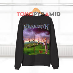 Vintage Megadeth Youthanasia shirt 3 Vintage Megadeth Youthanasia Black Sweatshirt