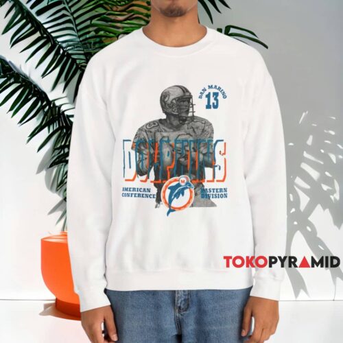 Vintage Miami Dolphins Dan Marino Shirt Grey Sweatshirt Vintage Miami Dolphins Dan Marino Shirt Grey Sweatshirt