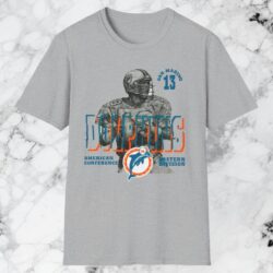 Vintage Miami Dolphins Dan Marino Shirt Grey T shirt