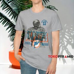 Vintage Miami Dolphins Dan Marino Shirt Grey T shirt