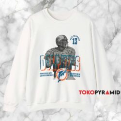 Vintage Miami Dolphins Dan Marino Shirt 4 Vintage Miami Dolphins Dan Marino Shirt White Sweatshirt