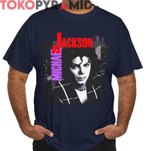 Vintage Michael Jackson 1988 Bad Tour Shirt 2 Sided