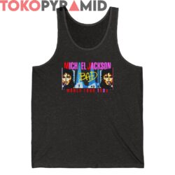 Vintage Michael Jackson Bad Tour 88 Shirt Double-sided 5 Vintage Michael Jackson Bad Tour 88 Shirt Double sided