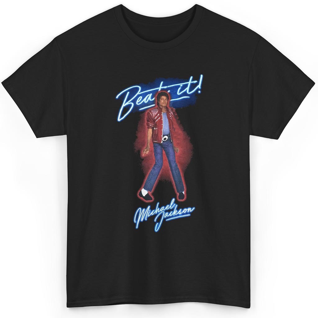 Vintage Michael Jackson Beat It Graphic Shirt Vintage Michael Jackson Beat It Graphic Shirt