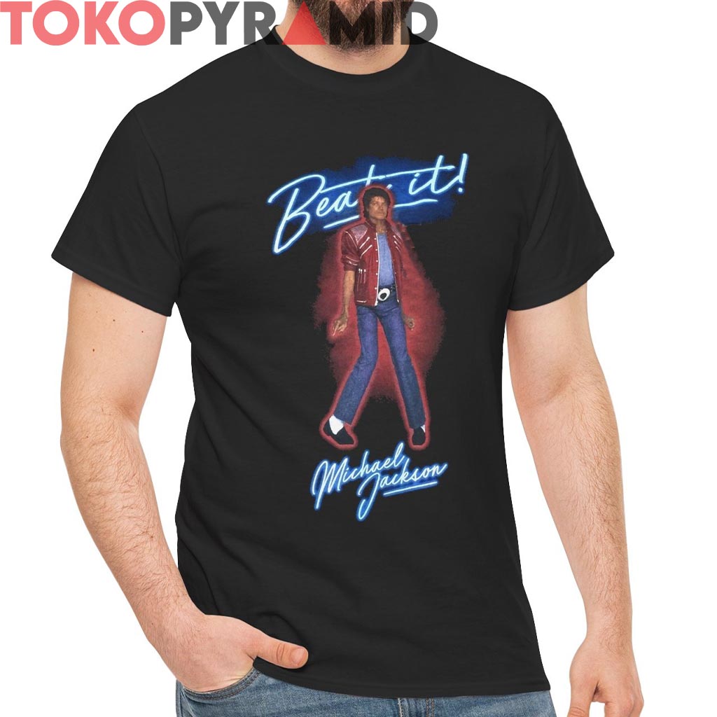 Vintage Michael Jackson Beat It Graphic Shirt Vintage Michael Jackson Beat It Graphic Shirt