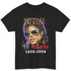 Vintage Michael Jackson King Of Pop Tribute Shirt