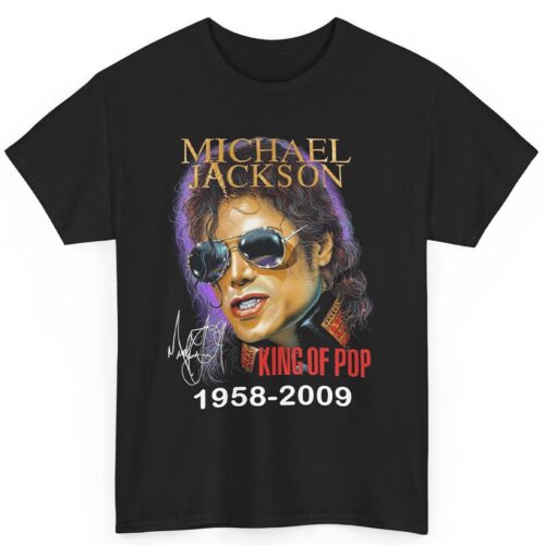 Vintage Michael Jackson King Of Pop Tribute Shirt