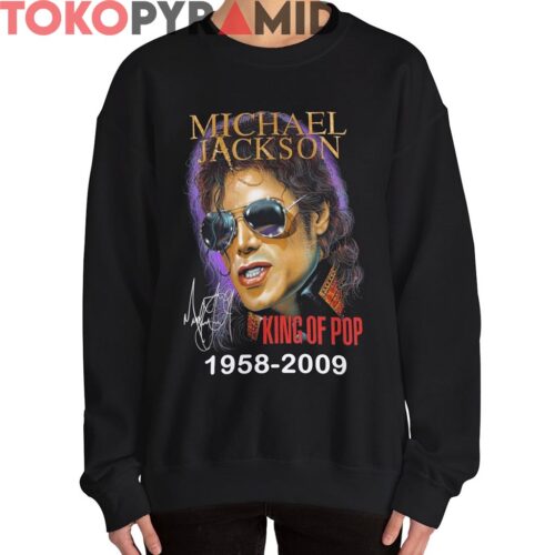Vintage Michael Jackson King Of Pop Tribute Shirt