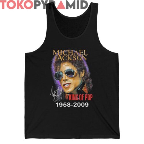 Vintage Michael Jackson King Of Pop Tribute Shirt