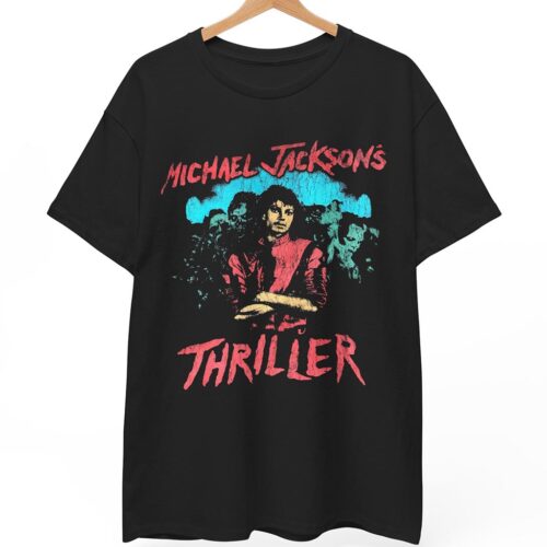 Vintage Michael Jackson Thriller Distressed Shirt