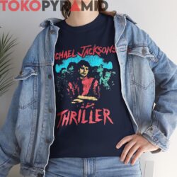 Vintage Michael Jackson Thriller Distressed Shirt