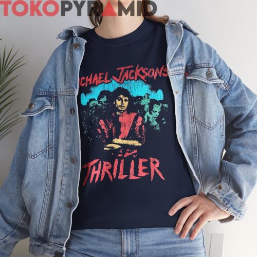 Vintage Michael Jackson Thriller Distressed Shirt