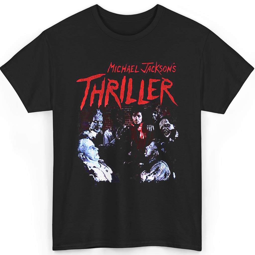 Vintage Michael Jackson Thriller Graphic Shirt Vintage Michael Jackson Thriller Graphic Shirt