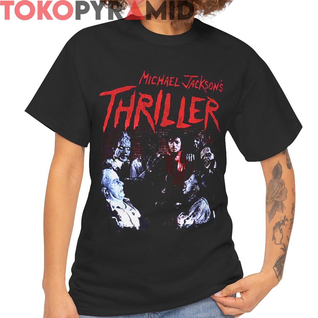 Vintage Michael Jackson Thriller Graphic Shirt Vintage Michael Jackson Thriller Graphic Shirt