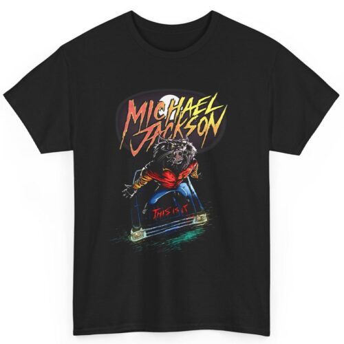 Vintage Michael Jackson Werewolf This Is It Shirt