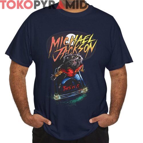 Vintage Michael Jackson Werewolf This Is It Shirt