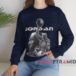 Vintage Michael Jordan Graphic T-shirt 3 Vintage Michael Jordan Graphic T shirt Navy Sweatshirt