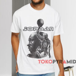 Vintage Michael Jordan Graphic T shirt White T shirt