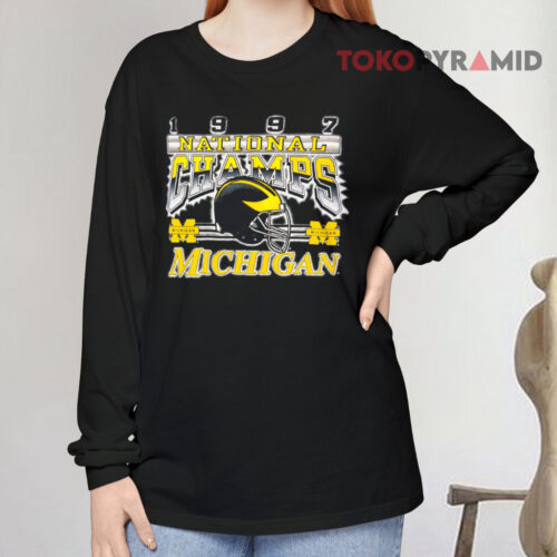 Vintage Michigan 1997 National Champions Long sleeved