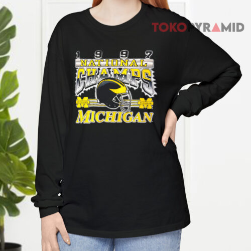 Vintage Michigan 1997 National Champions Long sleeved Vintage Michigan 1997 National Champions Long sleeved