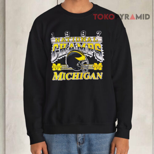 Vintage Michigan 1997 National Champions Sweatshirt Vintage Michigan 1997 National Champions Sweatshirt