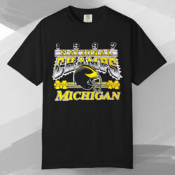 Vintage Michigan 1997 National Champions T shirt