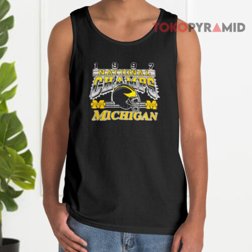 Vintage Michigan 1997 National Champions Tank Top