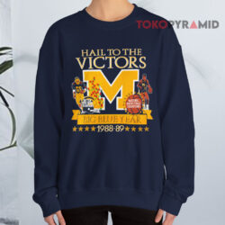 Vintage Michigan Hail To The Victors 1988-1989 Champions Shirt 3 Vintage Michigan Hail To The Victors 1988 1989 Champions Sweatshirt
