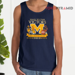 Vintage Michigan Hail To The Victors 1988-1989 Champions Shirt 2 Vintage Michigan Hail To The Victors 1988 1989 Champions Tank Top