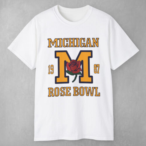 Vintage Michigan Rose Bowl 1987 T shirt