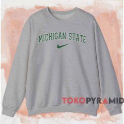 Vintage Michigan State University Shirt 3 Vintage Michigan State University Shirt Grey Sweatshirt