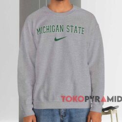 Vintage Michigan State University Shirt 4 Vintage Michigan State University Shirt Grey Sweatshirt