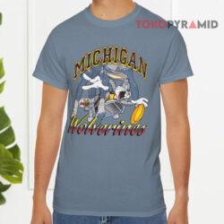 Vintage Michigan Wolverines Bugs Bunny Shirt