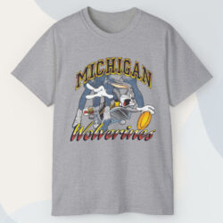 Vintage Michigan Wolverines Bugs Bunny T shirt